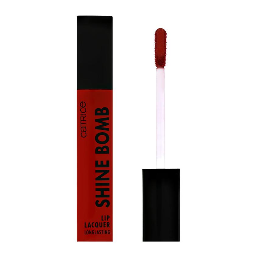 Помада для губ `CATRICE` SHINE BOMB LIP LACQUER глянцевая стойкая тон 040 About last night