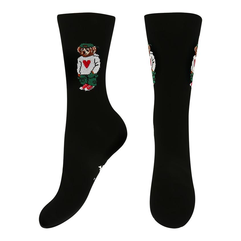 Носки мужские `MONCHINI` BEAR мишка с сердечком (43-45)