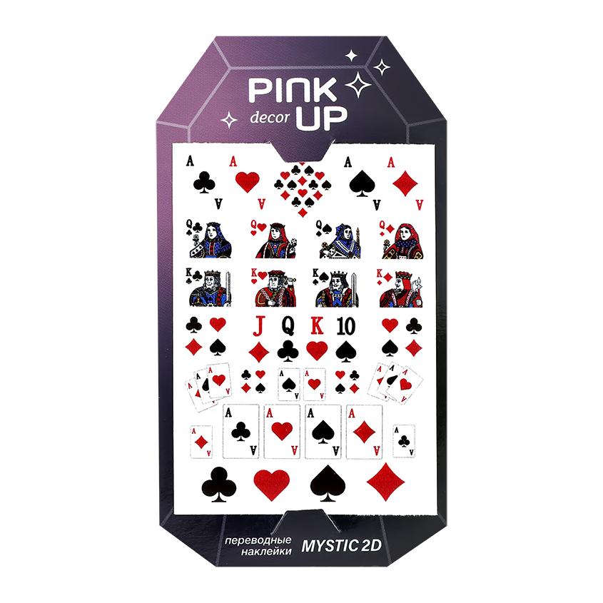 Наклейки для ногтей `PINK UP` `DECOR` MYSTIC переводные тон 865