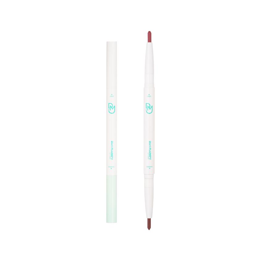 DEARMAY | Карандаш для губ `DEARMAY` 2IN1 PLUMPY P02 PEONY PINK 0,46 г