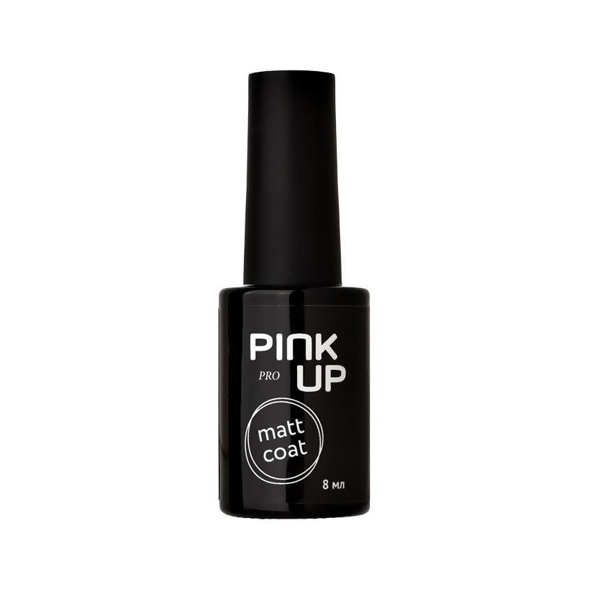 Матовое верхнее покрытие для ногтей `PINK UP` `GEL PRO` UV/LED 8 мл