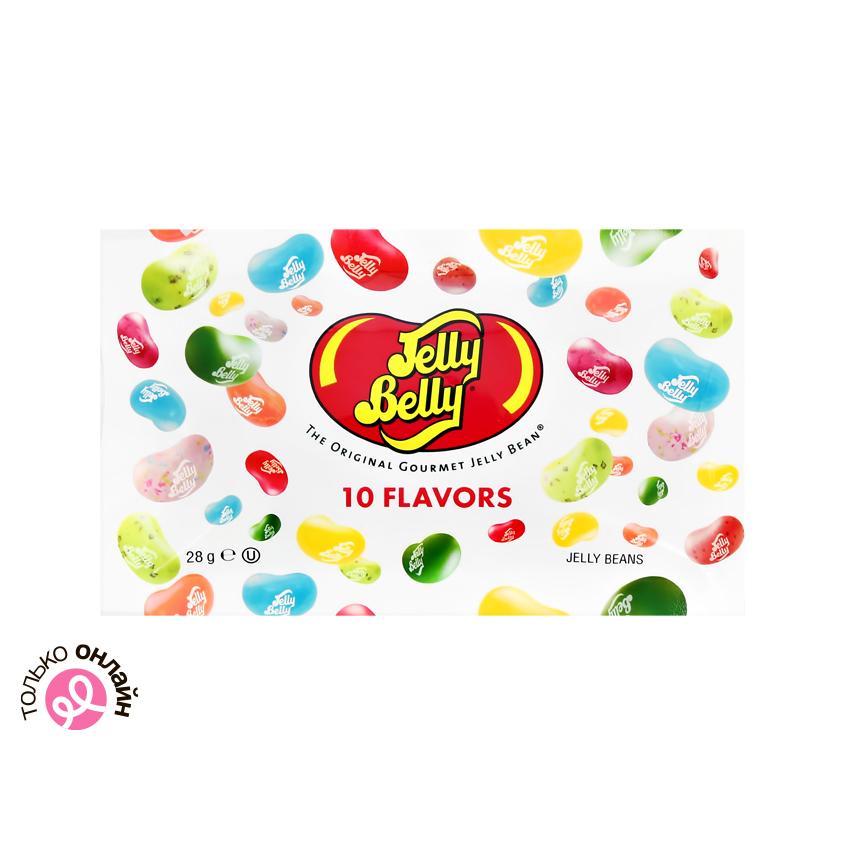 Драже `JELLY BELLY` фруктовое ассорти 10 вкусов 28 г