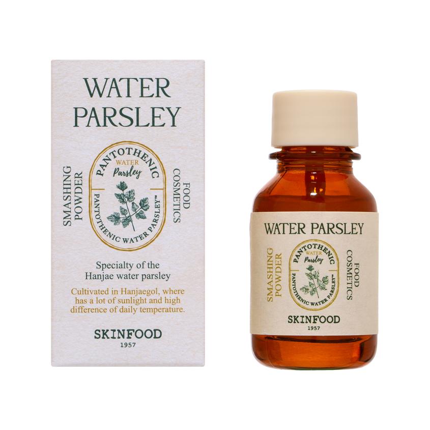 Точечное средство для лица `SKINFOOD` WATER PARSLEY с экстрактом омежника и цинком (против несовершенств кожи) 15 мл