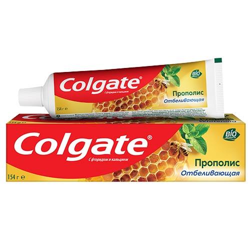 Паста зубная `COLGATE` ПРОПОЛИС отбеливающая 100 мл