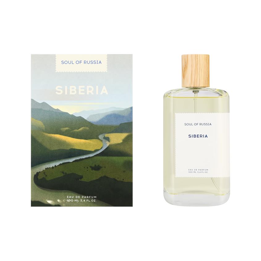 Парфюмерная вода `SOUL OF RUSSIA` SIBERIA (жен.) 100 мл