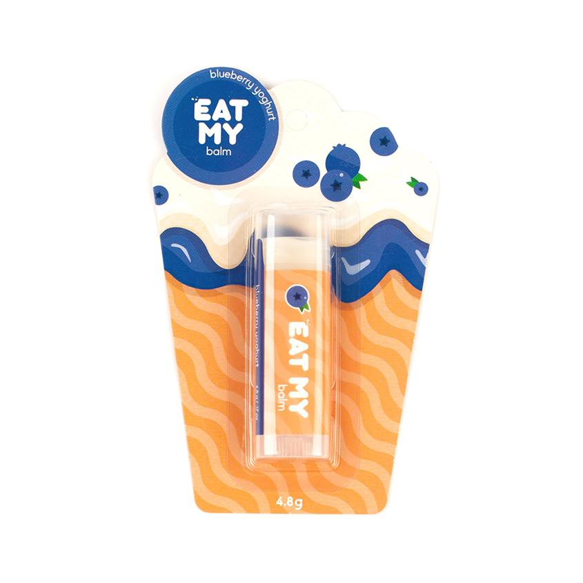 EAT MY | Бальзам для губ `EAT MY` Йогурт с голубикой 4,8 г