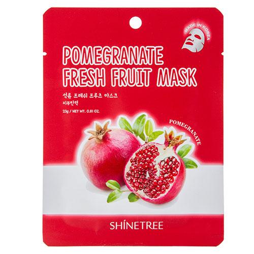 Маска для лица `SHINETREE` FRESH FRUIT с экстрактом граната 23 г