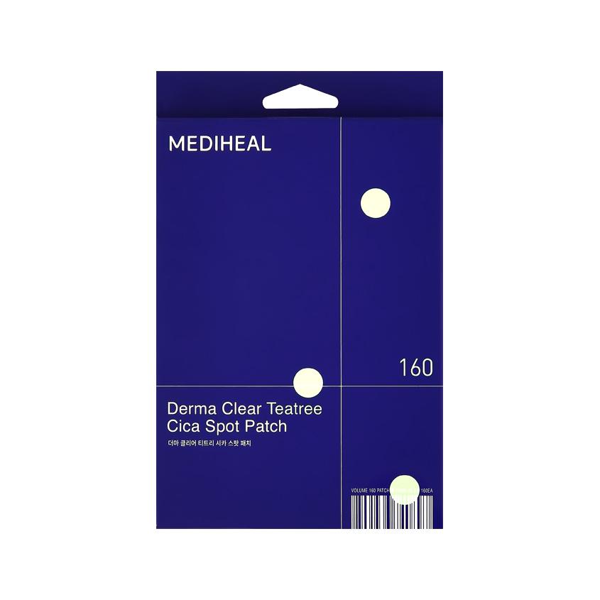 Набор точечных пластырей для лица `MEDIHEAL` DERMA CLEAR с экстрактом чайного дерева 160 шт