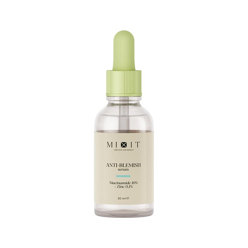 Сыворотка для лица `MIXIT` SKIN CHEMISTRY себорегулирующая с нициамидом и цинком (для проблемной кожи) 30 мл