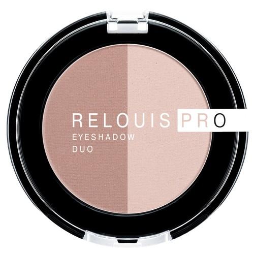 Тени для век `RELOUIS` `RELOUIS PRO` EYESHADOW DUO тон 101