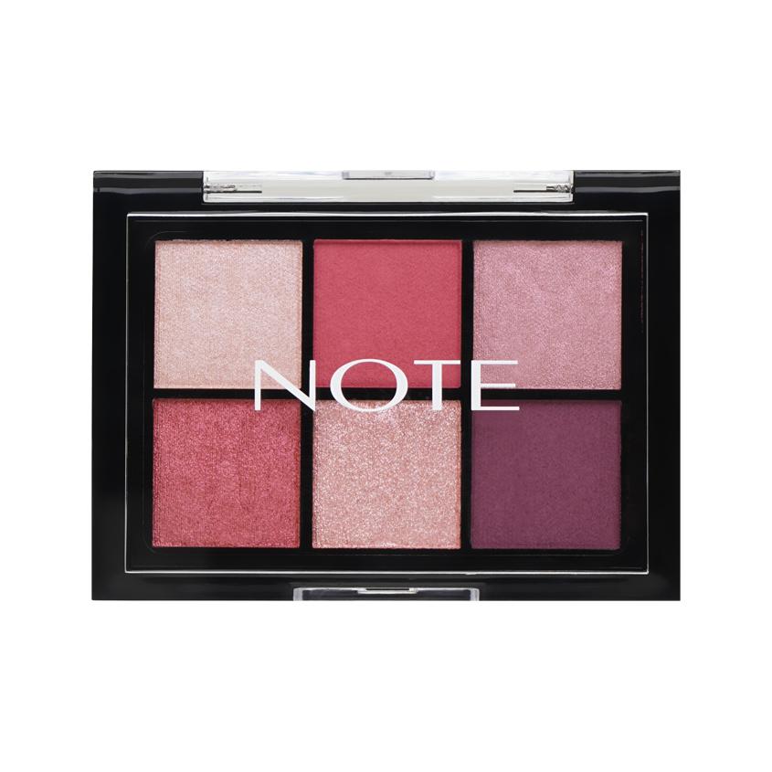 Палетка теней для век `NOTE` EYECONIC SHADOW PALETTE тон 04 Saturn