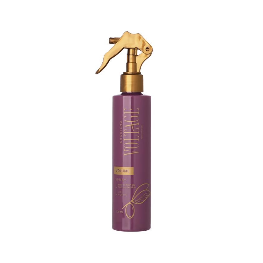 Лосьон для укладки волос `KHARISMA VOLTAGE` CASHMERE легкое расчесывание с термозащитой с аргановым маслом 200 мл