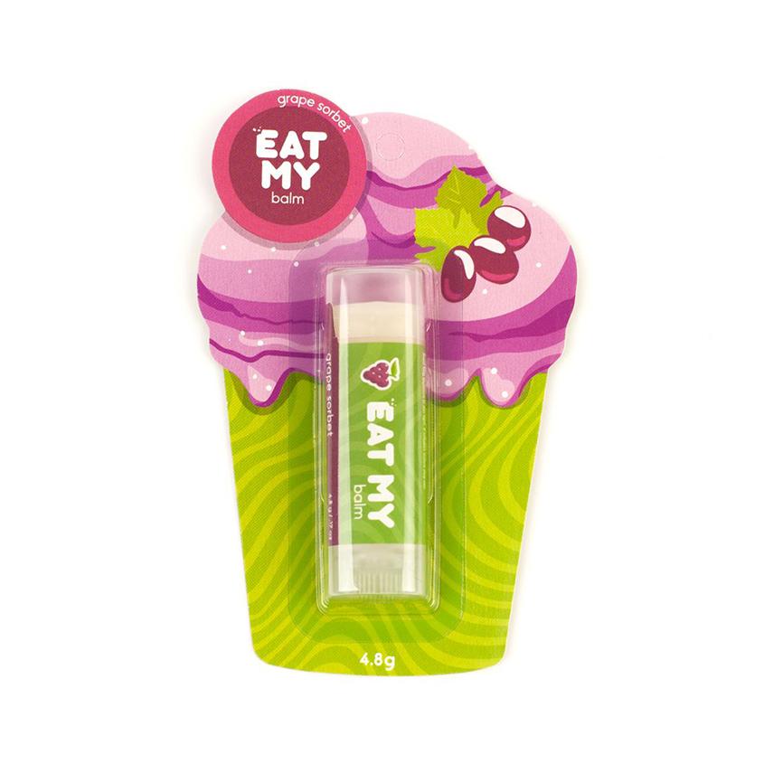 EAT MY | Бальзам для губ `EAT MY` Виноградный сорбет 4,8 г
