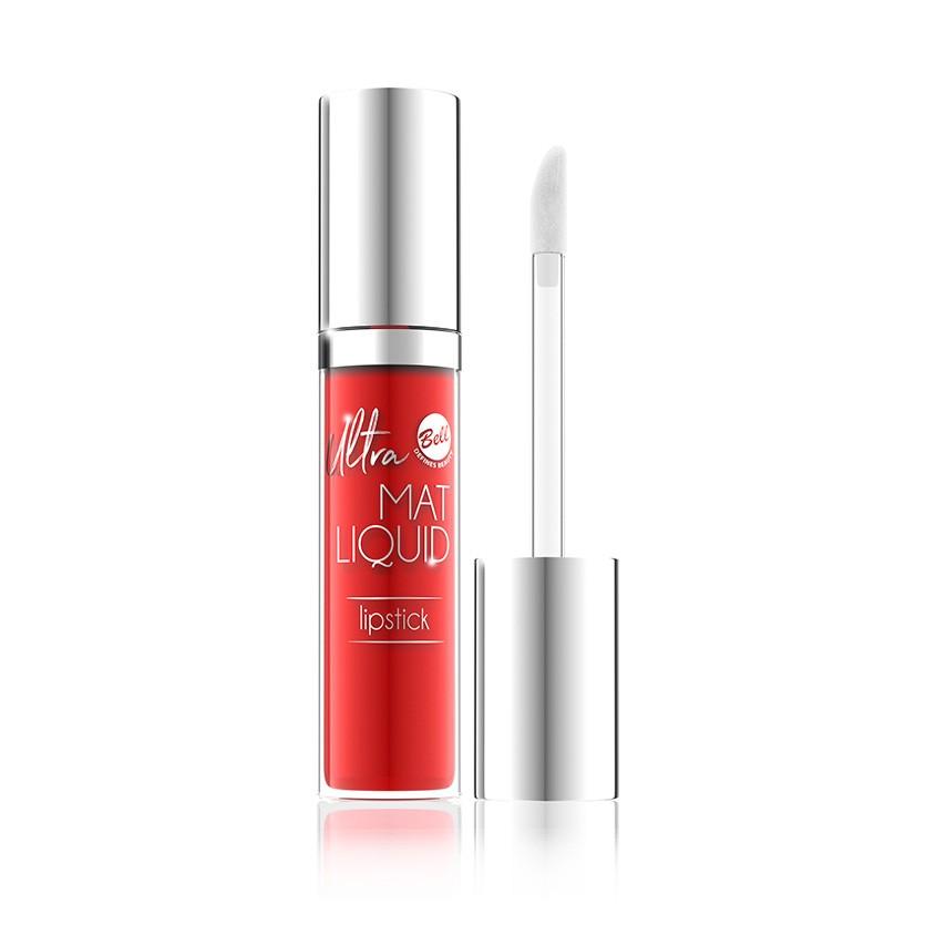 Помада для губ `BELL` ULTRA MAT LIQUID LIPSTICK тон 05 матовая жидкая