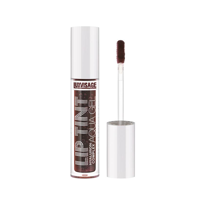 Тинт для губ `LUXVISAGE` LIP TINT AQUA GEL HYALURON COMPLEX с гиалуроновым комплексом тон 08 Truffle