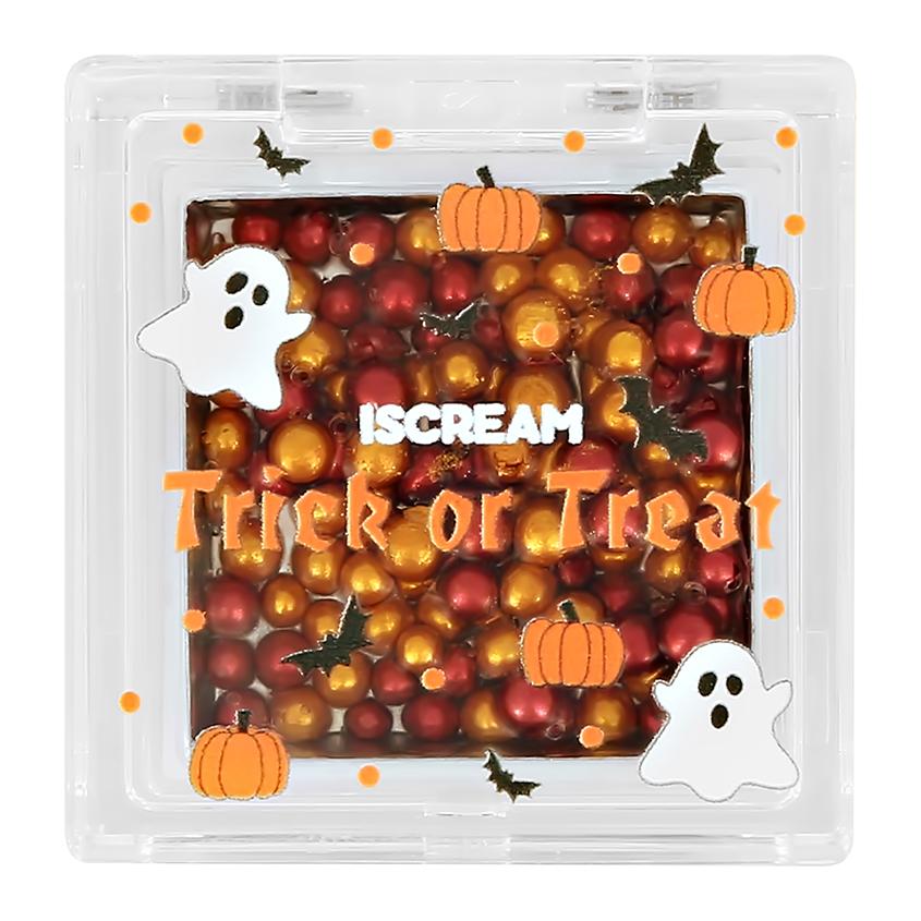 Хайлайтер для лица `ISCREAM` TRICK OR TREAT тон 02 pink and gold pearls