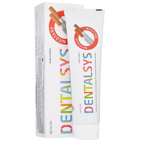 Паста зубная `DENTALSYS` для курильщиков 130 г