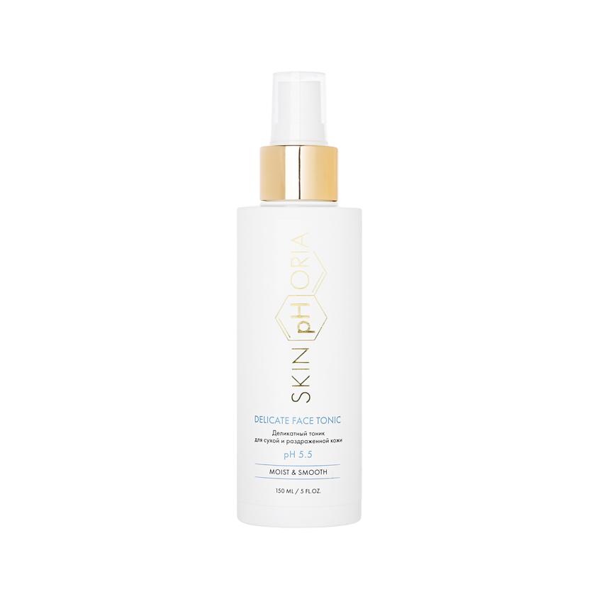 Тоник для лица `SKINPHORIA` MOIST&SMOOTH деликатный для сухой и раздраженной кожи 150 мл