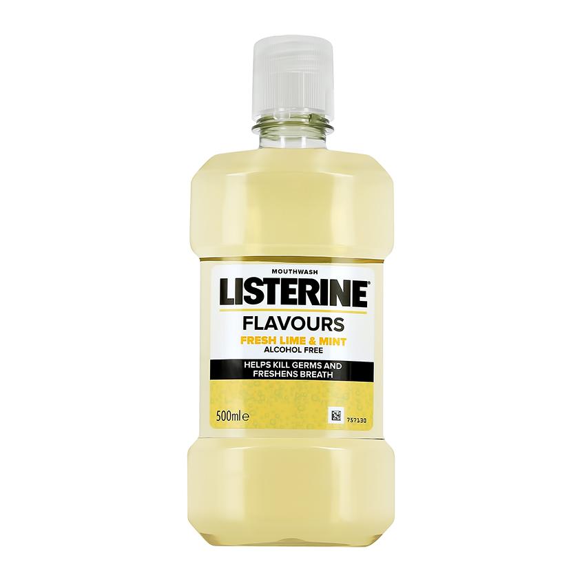 LISTERINE | Ополаскиватель для полости рта `LISTERINE` FLAVOURS Lime & Mint 500 мл