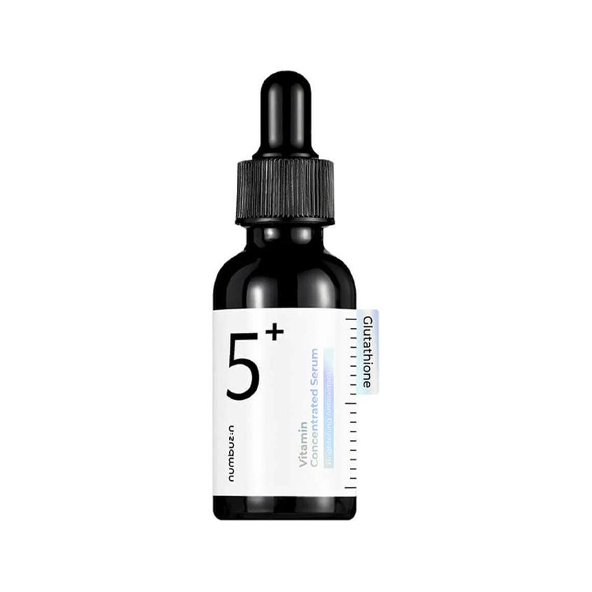 Сыворотка для лица `NUMBUZIN` NO. 5 Vitamin Concentrated осветляющая с глутатионом 30 мл