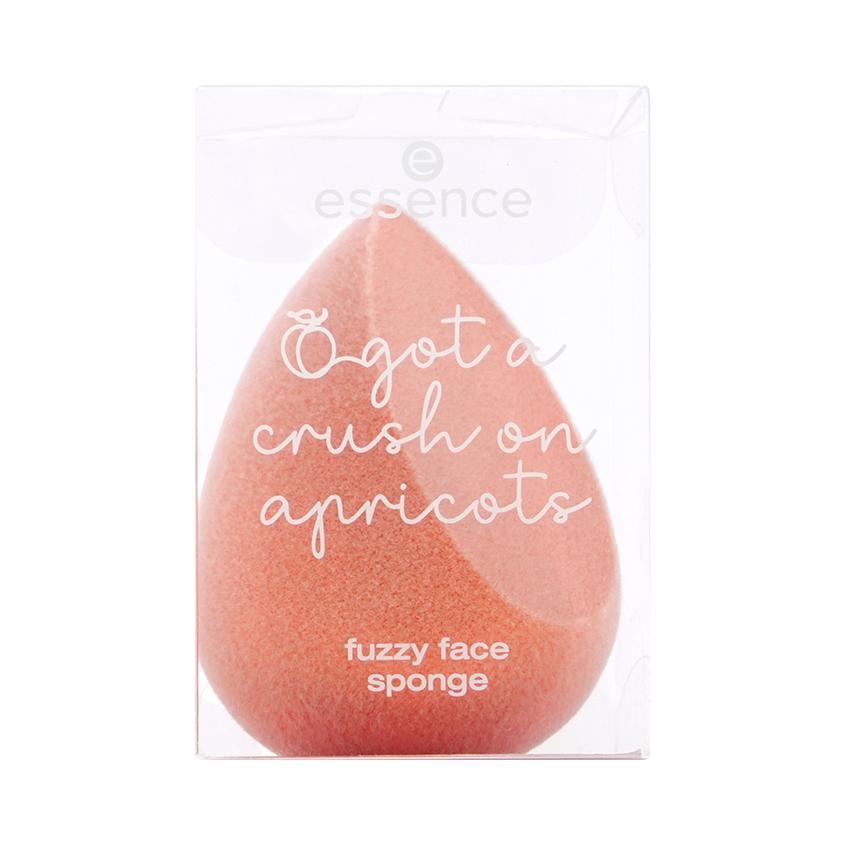 Спонж для макияжа `ESSENCE` GOT A CRUSH ON APRICOTS Fuzzy face sponge тон 01