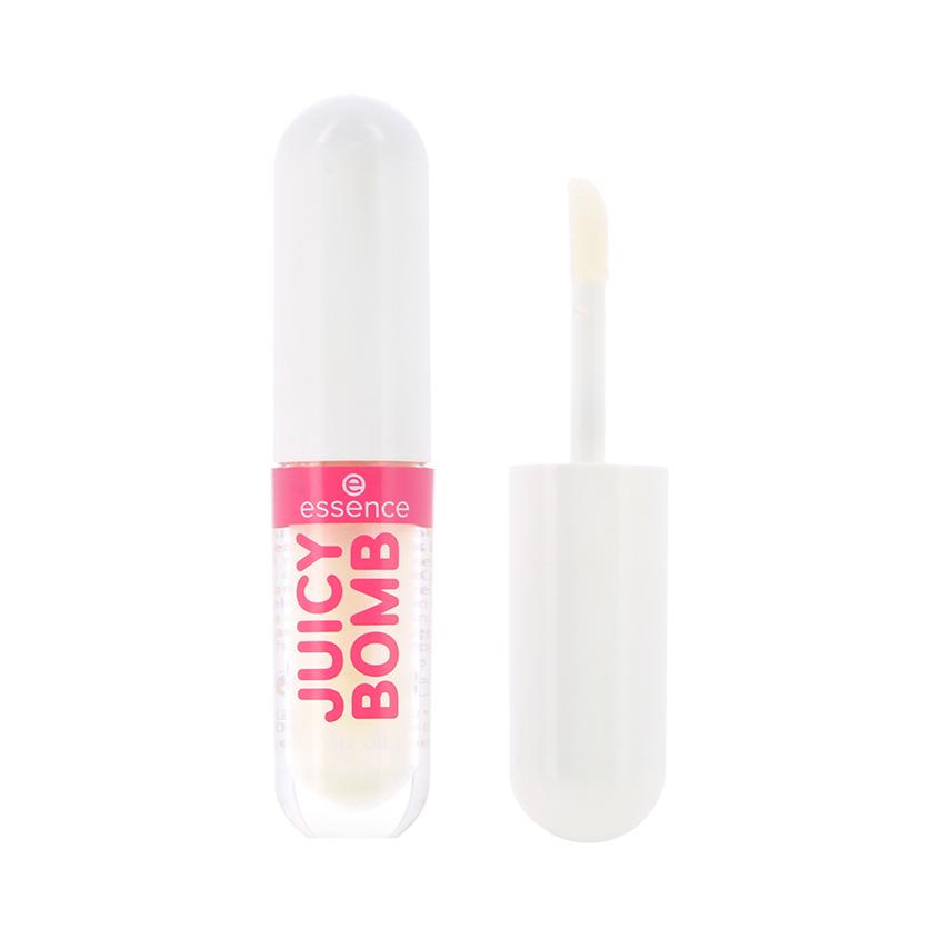 Масло для губ `ESSENCE` `JUICY GLOW` JUICY BOMB увлажняющее тон 01 Coconut crush