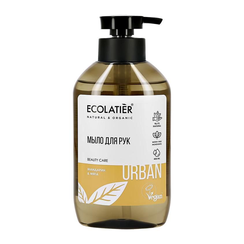 Мыло жидкое `ECOLATIER` Мандарин и мята 400 мл