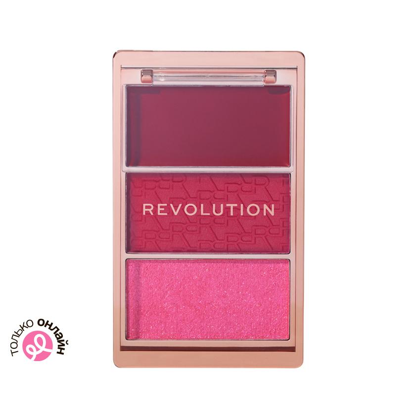 Палетка румян для лица `REVOLUTION` ICON BLUSH тон My cherry truth