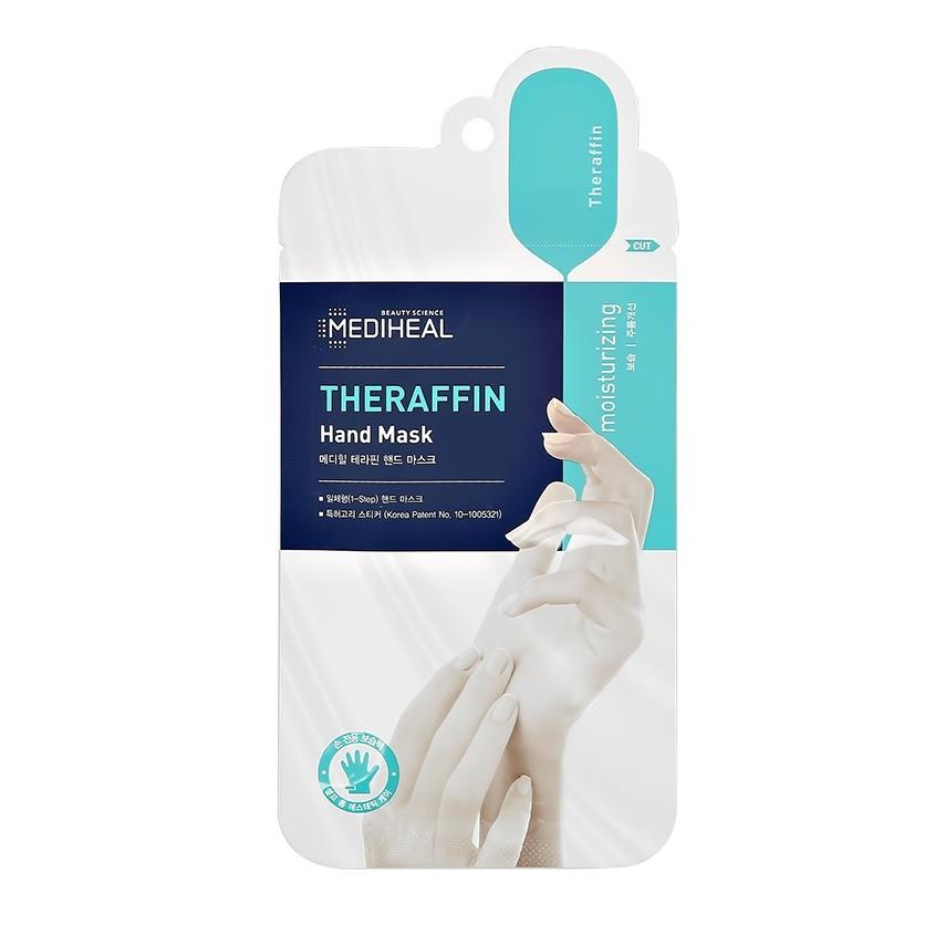 Маска-перчатки для рук `MEDIHEAL` THERAFFIN HAND MASK 7 мл х 2