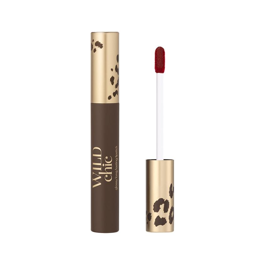 Помада для губ `STELLARY` WILD CHIC жидкая глянцевая стойкая тон 02 Strawberry daiquiri