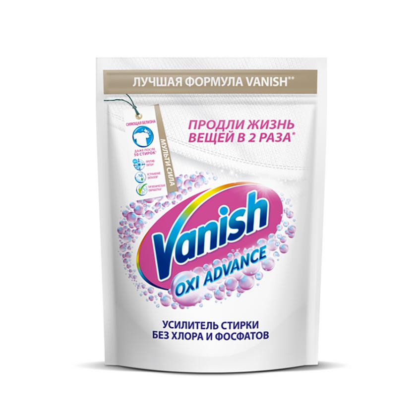 Пятновыводитель и отбеливатель для белья `VANISH` OXI ADVANCE (порошок) для белого белья 400 г