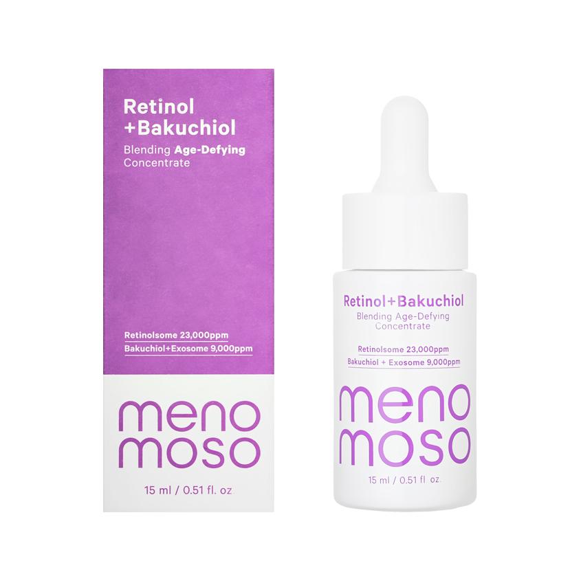 MENOMOSO | Сыворотка-концентрат для лица `MENOMOSO` антивозрастная с ретинолом и бакучиолом 15 мл