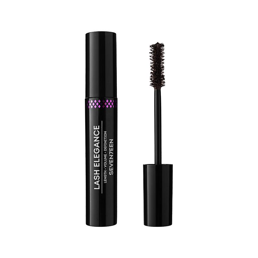 Тушь для ресниц `SEVENTEEN` LASH ELEGANCE эффект накладных ресниц тон 02 Кофе
