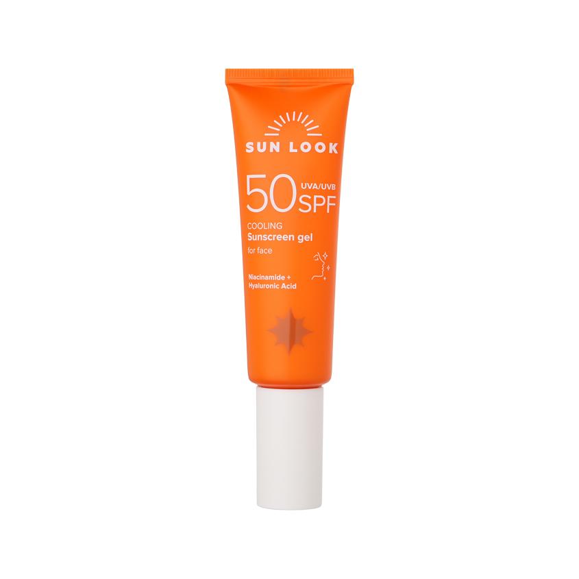 Гель для лица `SUN LOOK` 3 в 1 солнцезащитный 50 мл