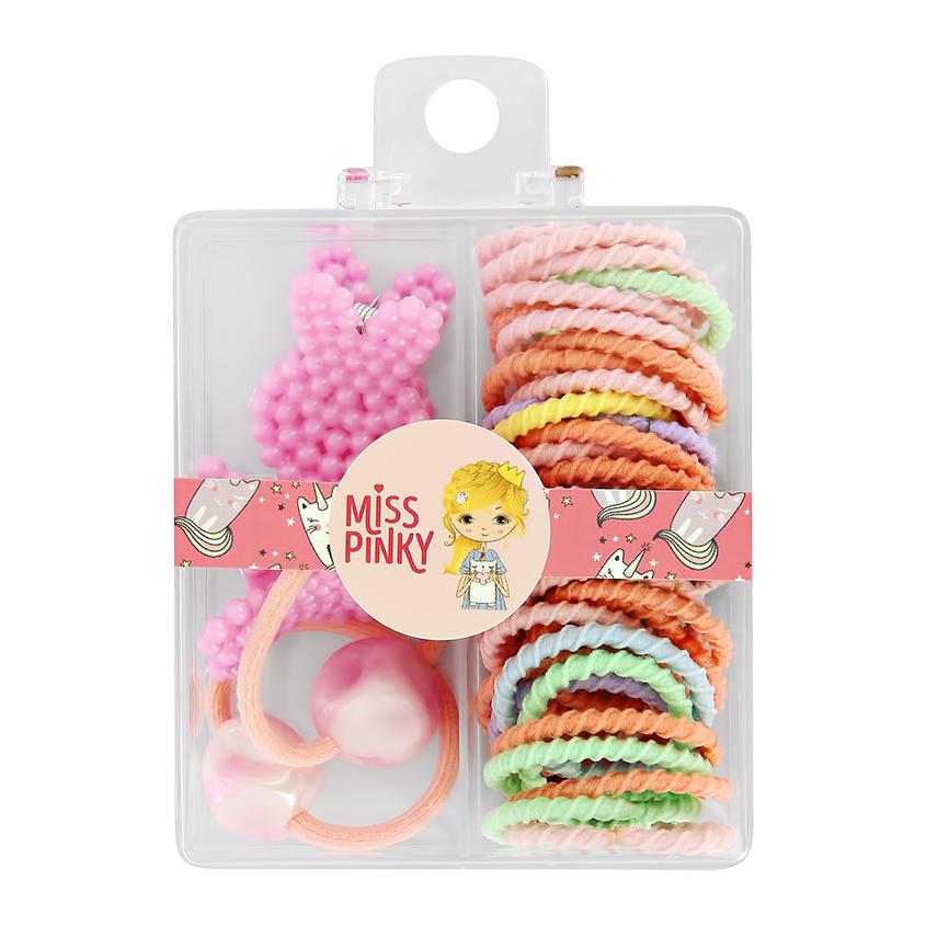 Набор аксессуаров для волос `MISS PINKY` box