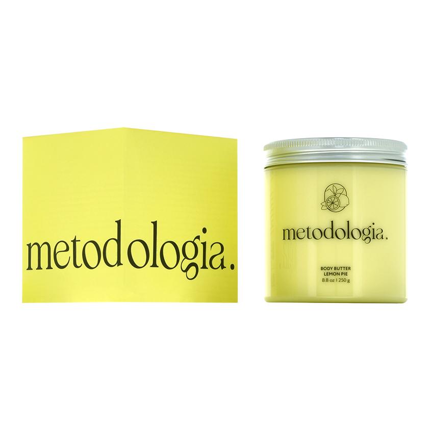 METODOLOGIA | Баттер для тела `METODOLOGIA` Лимонный пирог (питательный) 250 мл