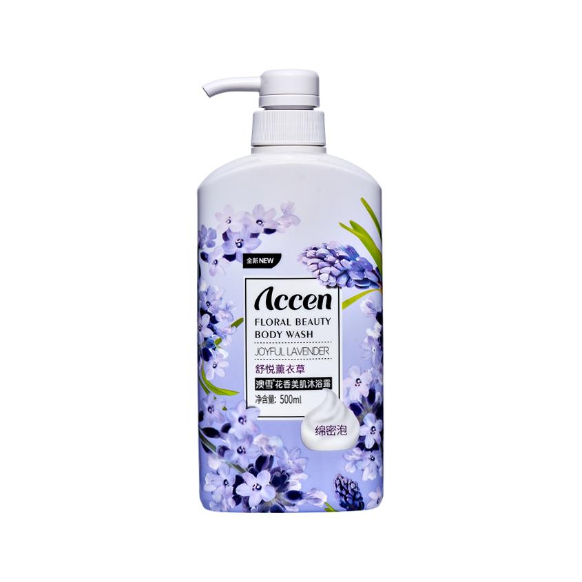 ACCEN | Гель для душа `ACCEN` FLORAL парфюмированный (с лавандой) 500 мл