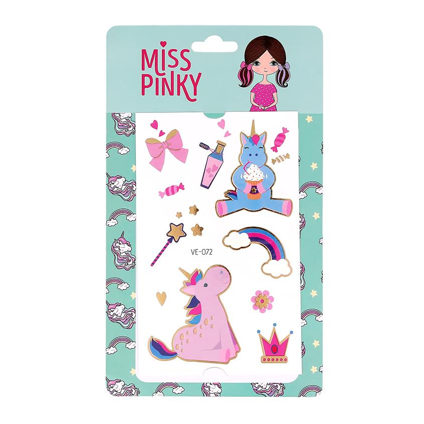 Татуировки переводные `MISS PINKY` 12 x 7,5 см