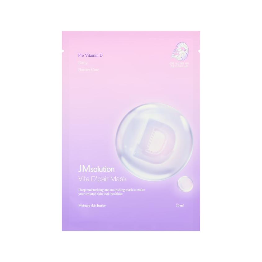 Маска для лица `JMSOLUTION` с провитамином D (восстанавливающая) 30 мл