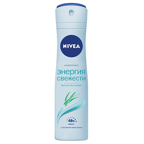 Део-спрей жен. `NIVEA` ЭНЕРГИЯ СВЕЖЕСТИ (антиперспирант) 150 мл