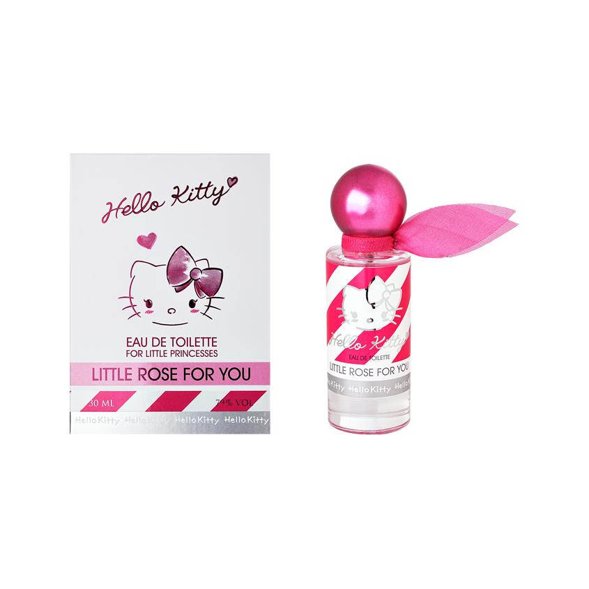 Туалетная вода `HELLO KITTY` LITTLE ROSE FOR YOU 30 мл