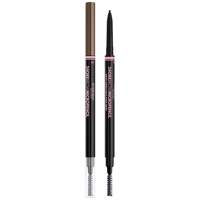 Карандаш для бровей `DEBORAH` 24ORE BROW MICROPENCIL тон 01