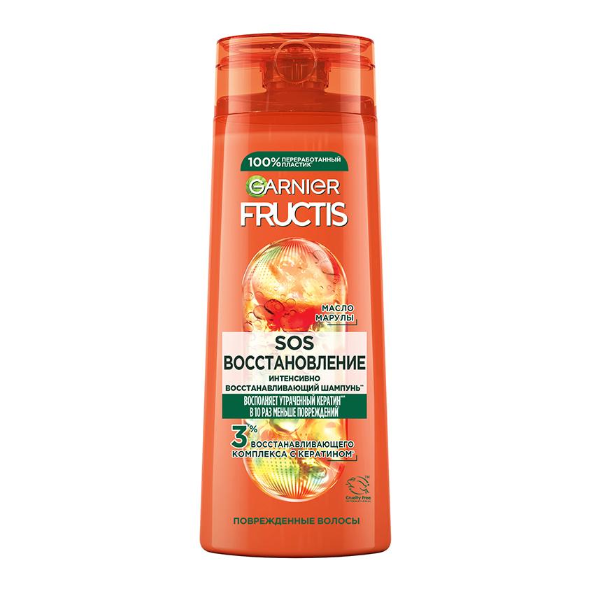 Шампунь для волос `GARNIER` `FRUCTIS` SOS ВОССТАНОВЛЕНИЕ укрепляющий (для секущихся и очень поврежденных волос) 250 мл