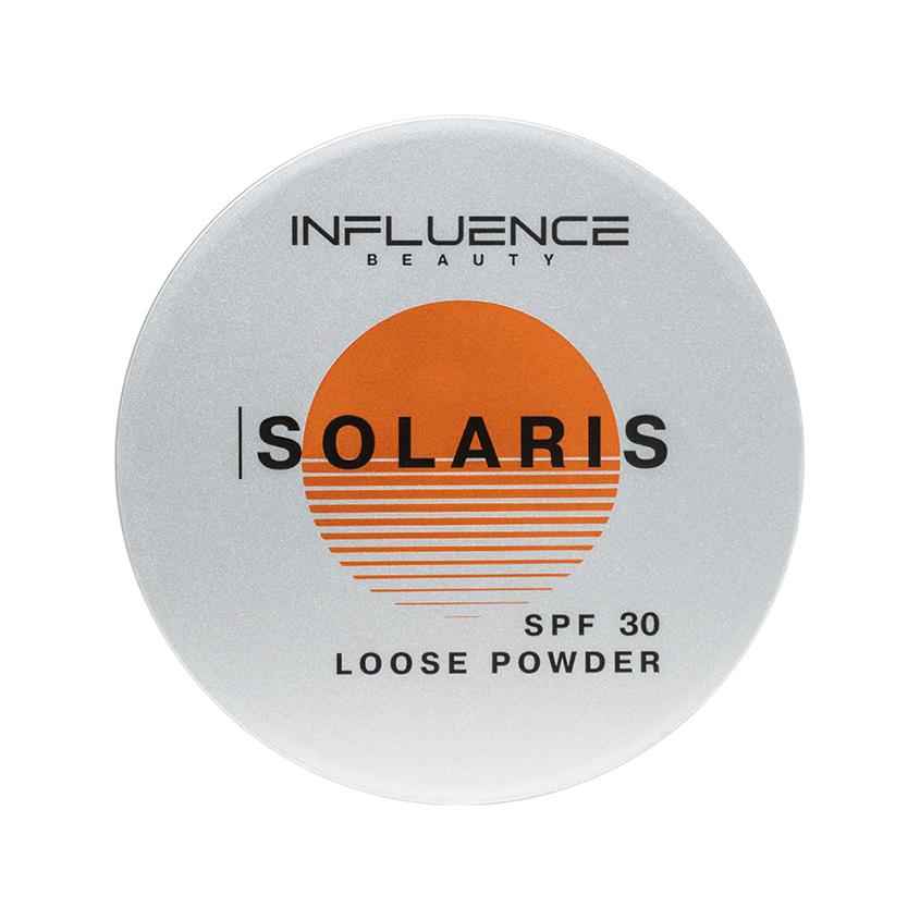 Пудра для лица `INFLUENCE BEAUTY` SOLARIS с SPF 30 тон 01 прозрачный