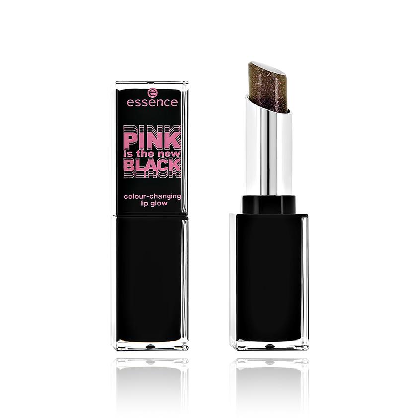 Помада для губ `ESSENCE` PINK IS THE NEW BLACK меняющая цвет с шиммером тон 01