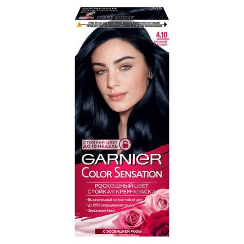 Краска для волос `GARNIER` `COLOR SENSATION` тон 4.10 (Ночной Сапфир)