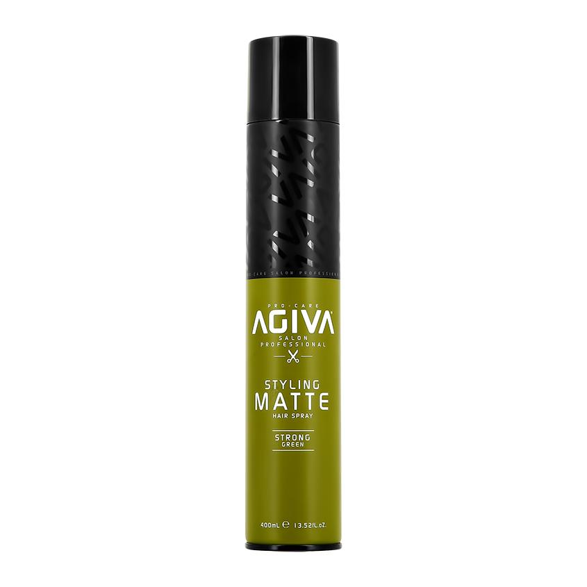 Лак для волос `AGIVA` Matte-Green 400 мл