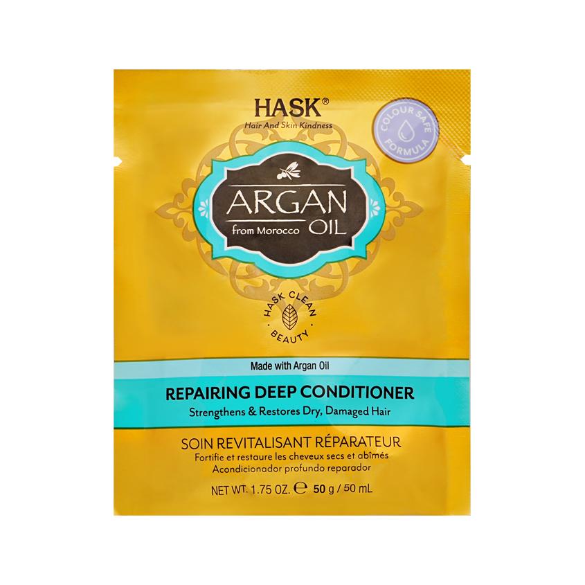 Кондиционер для волос `HASK` ARGAN OIL с аргановым маслом (восстанавливающий) 50 г