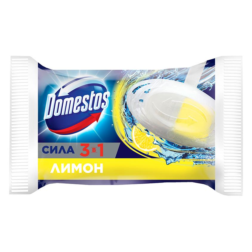 DOMESTOS | Запасной блок к подвеске для унитаза `DOMESTOS` Лимон 40 гр