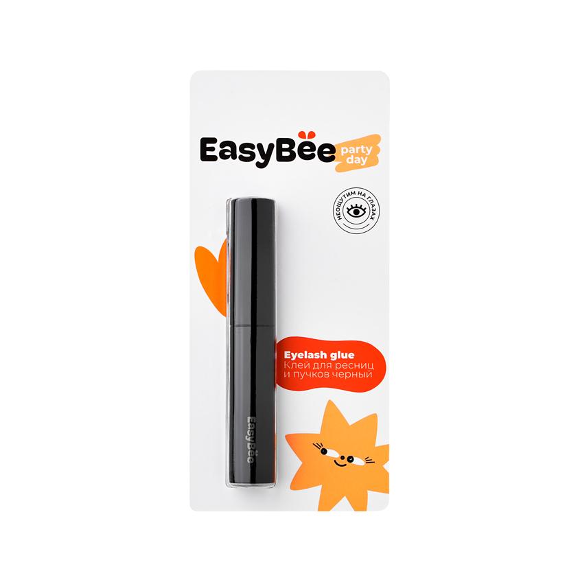 Клей для ресниц и пучков `EASYBEE` PARTY DAY черный (на латексной основе) 5 мл